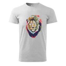 Hlava leva kreslená jednoduchá