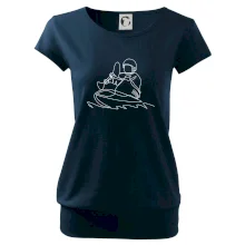 Kajak na vode jedným ťahom