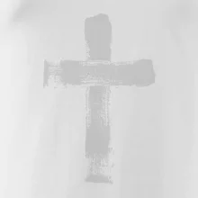 Jesus kríž štetcom