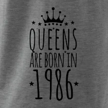 Queens are born in 1986