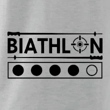 Biathlon terč a hůlky