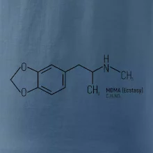 Molekulárna štruktúra MDMA Extáza