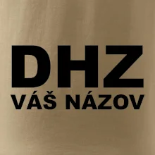 DHZ nápis (názov zboru - vlastný nápis)