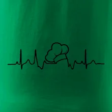 EKG kuchárska čiapka