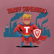 Tariff Superhero Trump