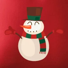 Vianočný snehuliak