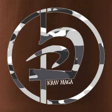 Krav maga  maskáčový nápis