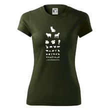 Očný test zvieratká Očný test zvieratká