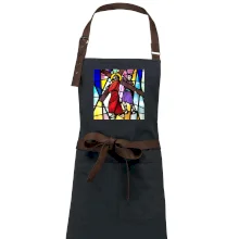 Vitráž - Ježiš a kríž