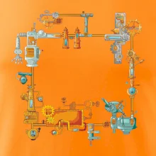 Steampunk farebná zostava Steampunk farebná zostava