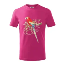 Papagáj  na listnatom strome