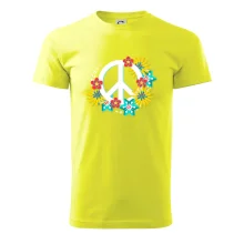 Peace symbol abstraktný