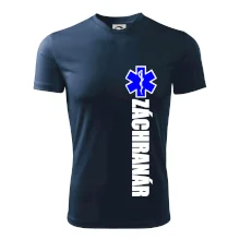 Nápis Záchranár + hviezda