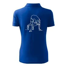 Bežec na štarte jedným ťahom