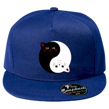 Mačky jin jang farebné