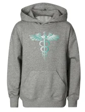 Hrdinovia zdravotníctva - logo (Pecka design)