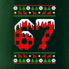 67 vianočný motív