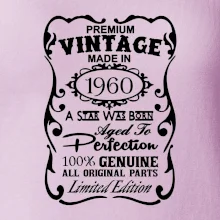 Vintage Etiketa - 1960