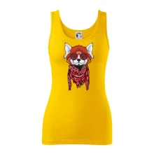 Červená panda hipster