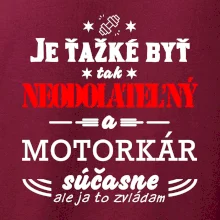 Neodolateľný motorkár