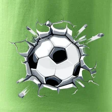 Futbalová lopta v triku