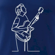 Gitarista jedným ťahom Gitarista jedným ťahom