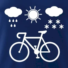 Cyklista za každého počasia