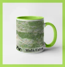 Hrnček mapa Malá Fatra