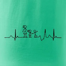 Ekg mamička a dievča + chlapec