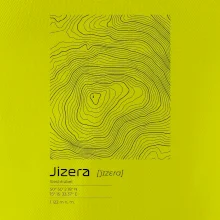 Jizera - vrstevnice v obdĺžniku