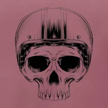 Motorkár lebka s guľatou hlavou