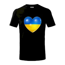 Ukrajina srdce vlajka Ukrajina srdce vlajka