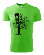 Disc golf pozor strom