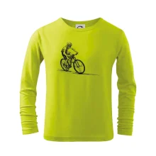 MTB kreslený cyklista MTB kreslený cyklista