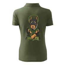 Bojový doberman (Pecka design)