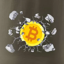 Bitcoin v tričku