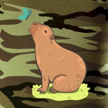 Kapybara a motýlik Kapybara a motýlik