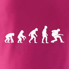 Evolúcia gitarista - kľačiaci Evolúcia gitarista - kľačiaci