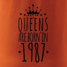 Queens are born in 1987 Queens are born in 1987