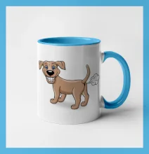 Prdiace pes kreslený (Hana-creative)