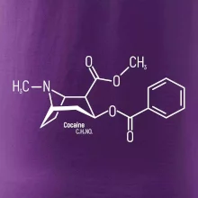 Molekulárna štruktúra Cocaine Kokaín
