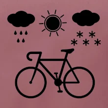 Cyklista za každého počasia