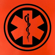 Rescue logo samostatné guľaté