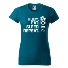 Huby Eat Sleep Repeat