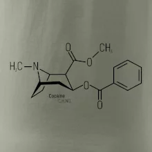 Molekulárna štruktúra Cocaine Kokaín