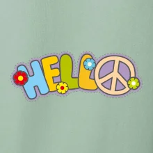 Hello hippie symbol