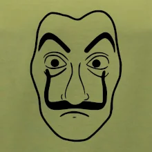 Maska do tlačiarne peňazí