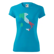 Taliansko obrys vlajka Taliansko obrys vlajka