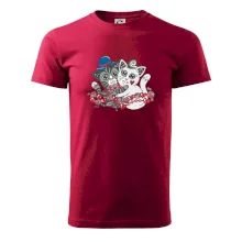 Mačky v objatí (Pecka design)