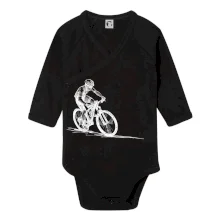 MTB kreslený cyklista MTB kreslený cyklista